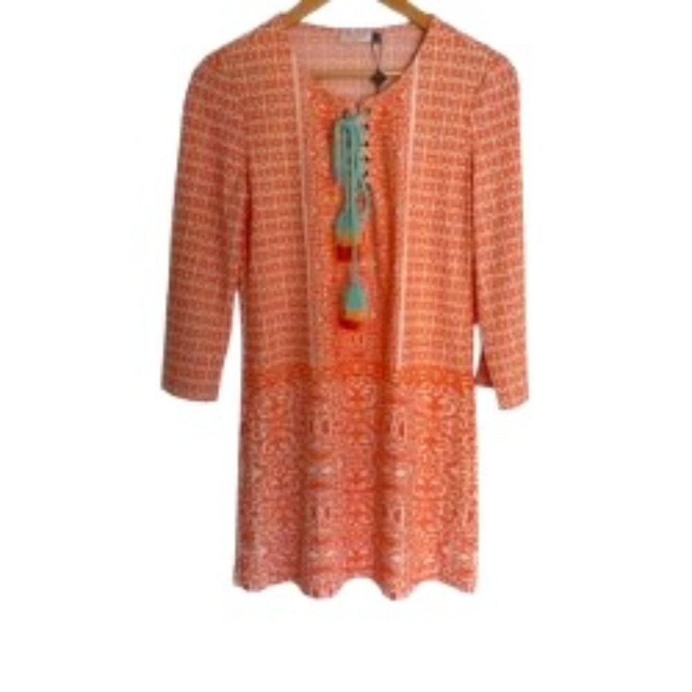 NWT Cabana Life Front Tie Cover Up XSmall